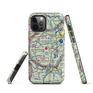 New London Airport (W90) VFR Sectional  Tough iPhone Case