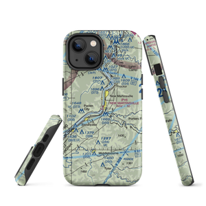 New Martinsville Seaplane Base (WV37) VFR Sectional  Tough iPhone Case