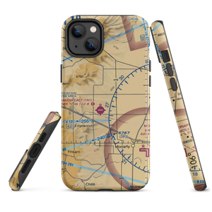 New Mexico Soaring Ranch Airport (NM61) VFR Sectional  Tough iPhone Case