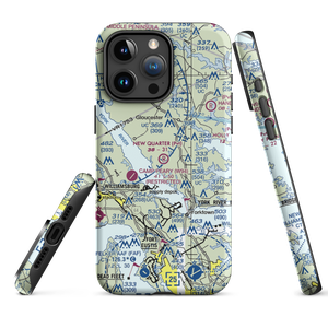 New Quarter Farm Airport (92VA) VFR Sectional  Tough iPhone Case