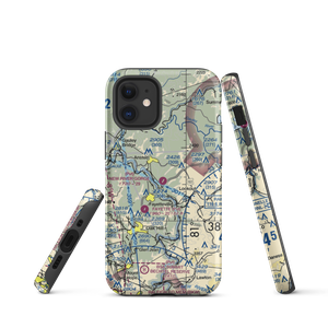 New River Gorge Airport (WV32) VFR Sectional  Tough iPhone Case