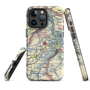 New River Valley Airport (PSK) VFR Sectional  Tough iPhone Case