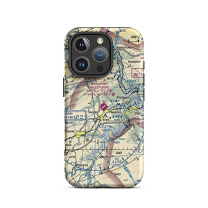 New River Valley Airport (PSK) VFR Sectional  Tough iPhone Case