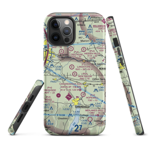 New Salem Aerodrome (74NY) VFR Sectional  Tough iPhone Case