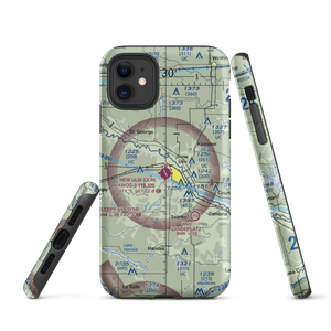 New Ulm Municipal Airport (ULM) VFR Sectional  Tough iPhone Case