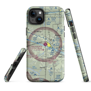 New Ulm Municipal Airport (ULM) VFR Sectional  Tough iPhone Case