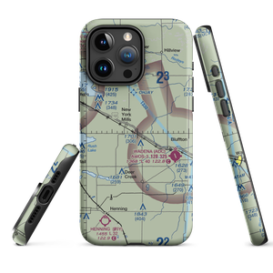 New York Mills Municipal Airport (25Y) VFR Sectional  Tough iPhone Case