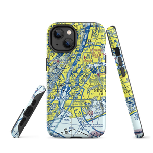 New York Skyports Inc Seaplane Base (6N7) VFR Sectional  Tough iPhone Case