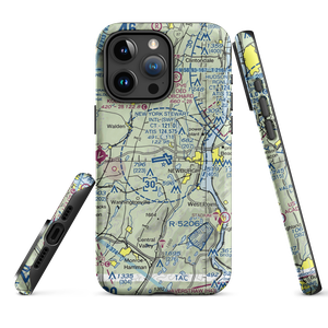 New York Stewart International Airport (SWF) VFR Sectional  Tough iPhone Case