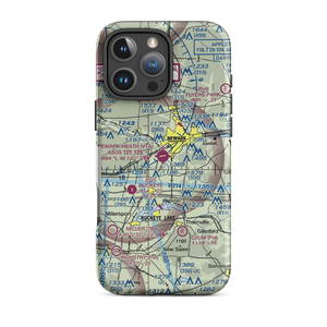 Newark Heath Airport (VTA) VFR Sectional  Tough iPhone Case