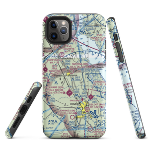 Newberg Airport (DE04) VFR Sectional  Tough iPhone Case