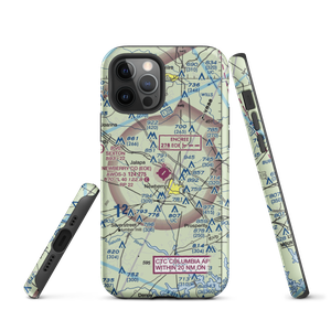 Newberry County Airport (EOE) VFR Sectional  Tough iPhone Case