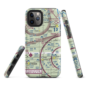 Newbury Airport (28OH) VFR Sectional  Tough iPhone Case