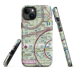 Newbury Airport (28OH) VFR Sectional  Tough iPhone Case