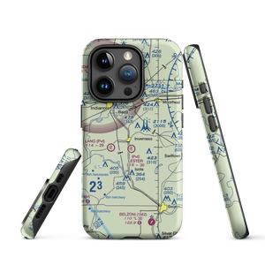Newell Flying Service Airport (MS20) VFR Sectional  Tough iPhone Case