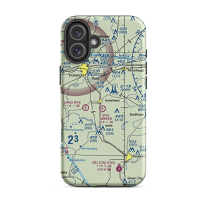 Newell Flying Service Airport (MS20) VFR Sectional  Tough iPhone Case