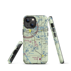 Newell Flying Service Airport (MS20) VFR Sectional  Tough iPhone Case