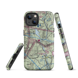 Newfound Valley Airport (2N2) VFR Sectional  Tough iPhone Case