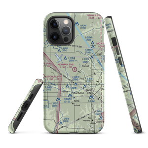 Newman Farm Airport (4OK5) VFR Sectional  Tough iPhone Case