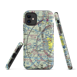 Newman's Airport (4N0) VFR Sectional  Tough iPhone Case