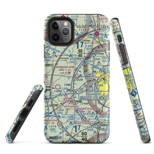 Newman's Airport (4N0) VFR Sectional  Tough iPhone Case