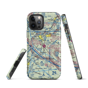 Newnan Coweta County Airport (CCO) VFR Sectional  Tough iPhone Case