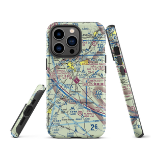 Newnan Coweta County Airport (CCO) VFR Sectional  Tough iPhone Case