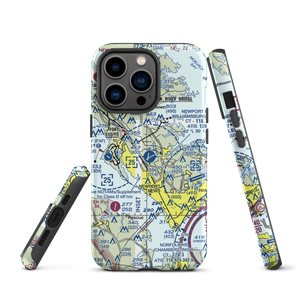 Newport News Williamsburg International Airport (PHF) VFR Sectional  Tough iPhone Case