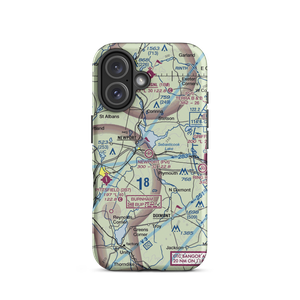 Newport Sky Park Airport (ME68) VFR Sectional  Tough iPhone Case