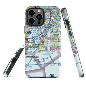 Newport State Airport (UUU) VFR Sectional  Tough iPhone Case