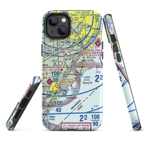 Newport Woods Airport (9MI2) VFR Sectional  Tough iPhone Case