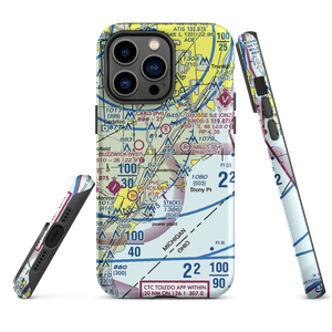 Newport Woods Airport (9MI2) VFR Sectional  Tough iPhone Case