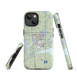 Newtok Seaplane Base (WWT) VFR Sectional  Tough iPhone Case