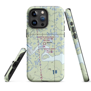 Newtok Seaplane Base (WWT) VFR Sectional  Tough iPhone Case