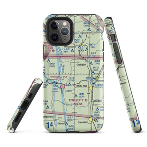 Newton Airport (IS85) VFR Sectional  Tough iPhone Case