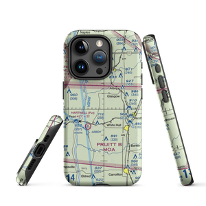 Newton Airport (IS85) VFR Sectional  Tough iPhone Case