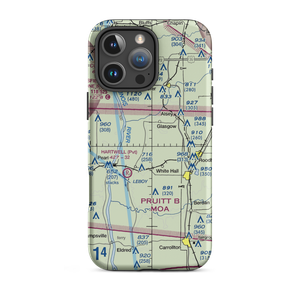 Newton Airport (IS85) VFR Sectional  Tough iPhone Case