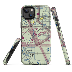 Newton Field (12CL) VFR Sectional  Tough iPhone Case