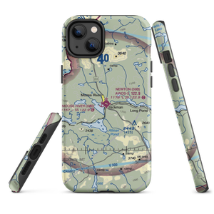 Newton Field (59B) VFR Sectional  Tough iPhone Case