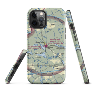 Newton Field (59B) VFR Sectional  Tough iPhone Case