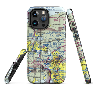 Niagara Falls International Airport (IAG) VFR Sectional  Tough iPhone Case