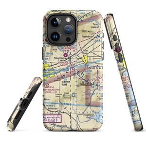 Nichols Ranch Airport (ID07) VFR Sectional  Tough iPhone Case