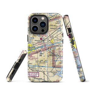 Nichols Ranch Airport (ID07) VFR Sectional  Tough iPhone Case