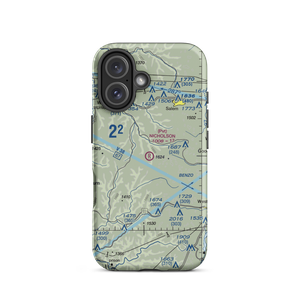 Nicholson Airport (75WV) VFR Sectional  Tough iPhone Case