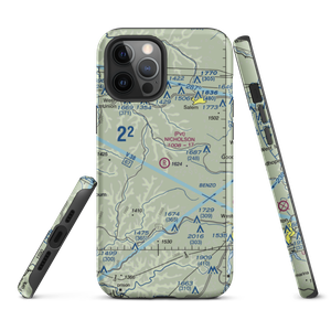 Nicholson Airport (75WV) VFR Sectional  Tough iPhone Case