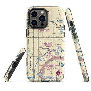 Nicks Landing Airport (4NA6) VFR Sectional  Tough iPhone Case