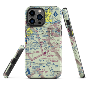 Nighthawks Nest Airport (TT45) VFR Sectional  Tough iPhone Case