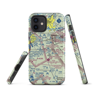 Nighthawks Nest Airport (TT45) VFR Sectional  Tough iPhone Case