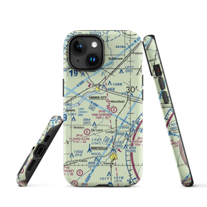 Niklaus RLA Restricted Landing Area (IS26) VFR Sectional  Tough iPhone Case
