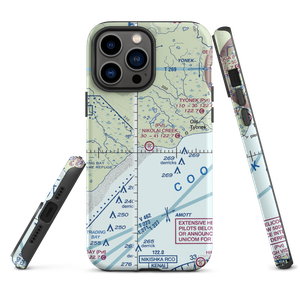 Nikolai Creek Airport (9AK3) VFR Sectional  Tough iPhone Case